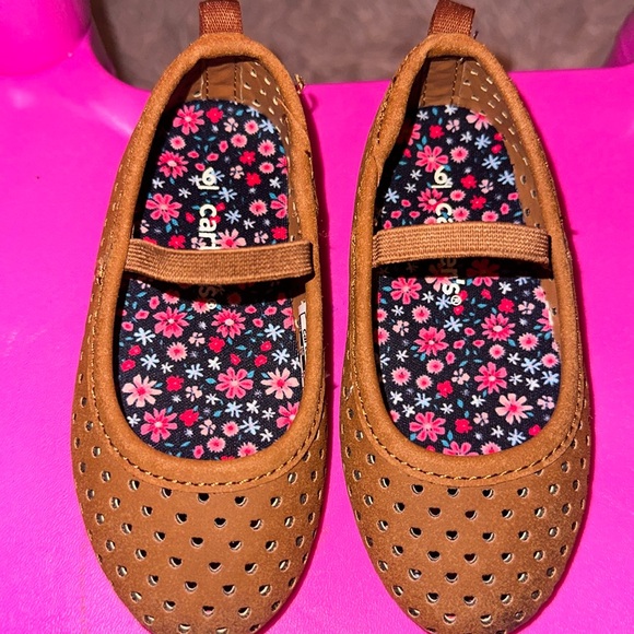 Carters toddler shoes brown - Picture 1 of 3